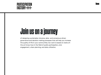 Rebound for Participation Factory css3 html5 wordpress