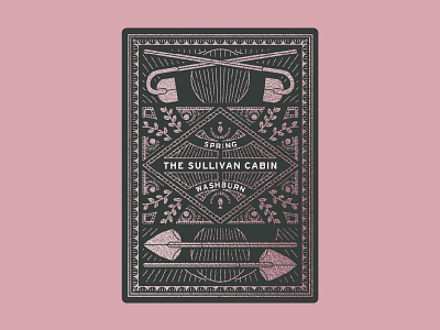 Sullivan Cabin Spring Playing Cards