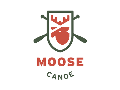 Moose Canoe Badge badge cabin canoe matt moose sullivan