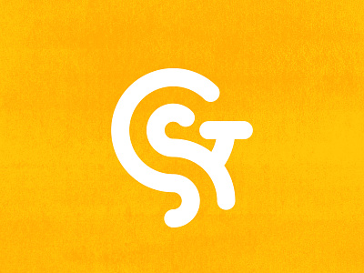 G + S | Logo Concept | 001 concept design g geometric icon logo matt minnesota s sullivan texture white yellow