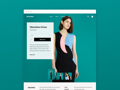 Roksanda — Product Page