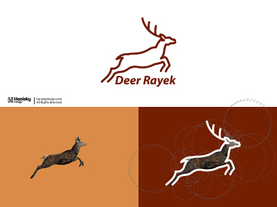 Deer Logo animal deer logo minimalist logo monogram