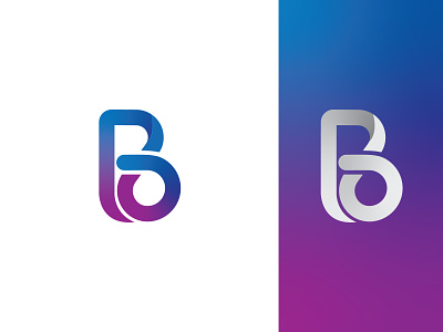 B6 Logo 6 b and 6 logo b letter brand branding clean combination design gradient icon app logo logo design logomark logotype monogram simple six logo vector