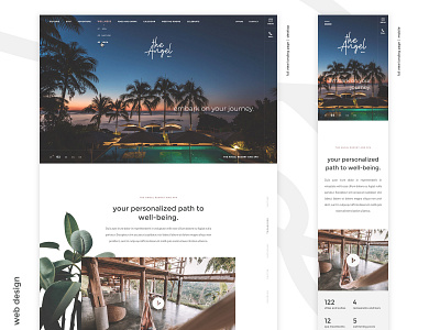 The Angel | Resort and Spa Landing page