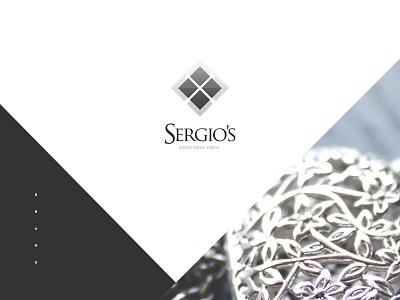 Sergio's | Silver from Taxco Branding art direction brand brand identity branding clean design e commerce elegant flat design jewelry logo jewelry shop logo mexico minimal minimalist silver typography vector visual identity visual designer