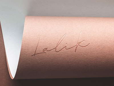 Lalik | Beauty and Health Clinic (logo close-up) art direction brand brand identity branding clinic close up design flat design foil graphic design icon lettering logo logotype minimal packaging stationary typography vector