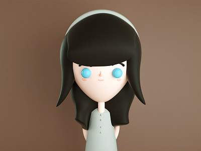 Summer - 500 Days of Summer 3d 3d illustration character design cinema 4d