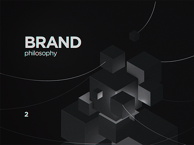 Brand Philosophy artdesign blackandwhite brandingdesign cg digitalbranding visualidentity wol