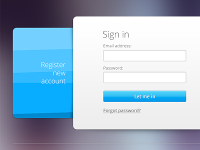 Login form background blue button form input login opacity register sign in
