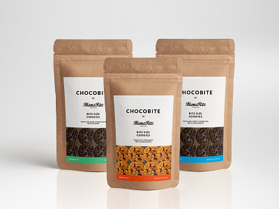 CHOCOBITE by Mamaritz Premium Cookies branding chocolate cookies package packaging