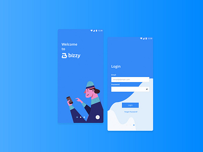 Bizzy Login App