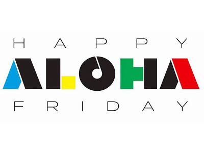 Aloha Friday 05 80s alohafriday design font illustrations logo typography