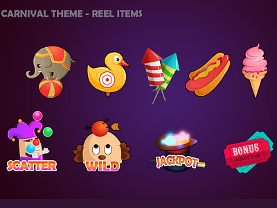 Slots Reel Icons