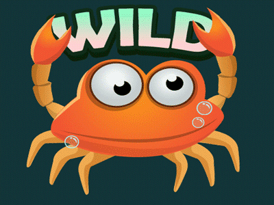 Wild icon Animation animation.gif casino crab slot machine vegas water wild win