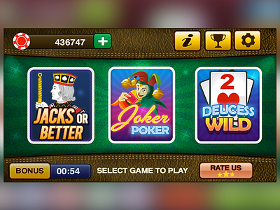 Video Poker for iPad