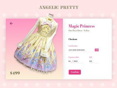 Angelic Pretty Checkout Page