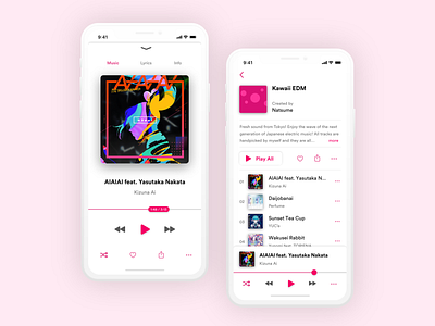 Music App UI Design dailyui music app music player music player app music player ui uidesign uiux uxdesign