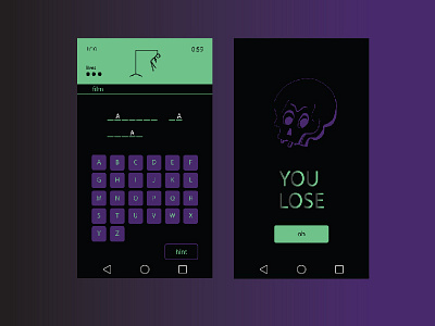 Hangman Game app