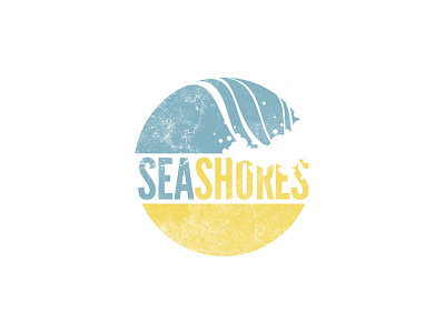 SeaShores beach logo ocean sand sea shores wave