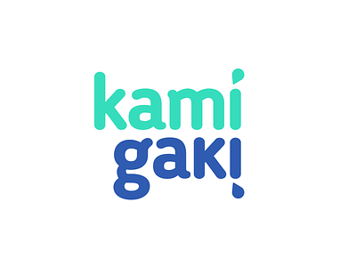Kamigaki Logo Alternate design identity kamigaki logo logotype