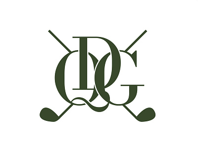 QDG Monogram golf monogram