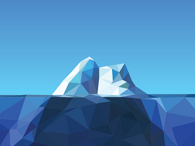 Iceberg Low poly