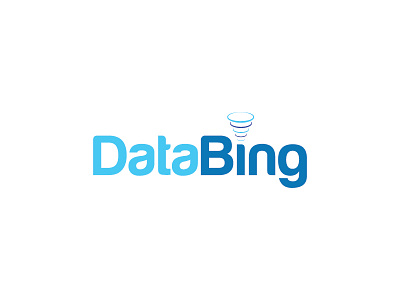 Data Bing Logo Design agency bing data databing design web logo ui