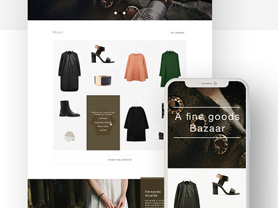 Cacatua artisan clothing craft ecommerce fashion fashion brand handmade jewelry jewels landing made shop store ui ux