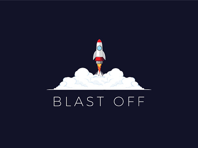 Blast Off Logo