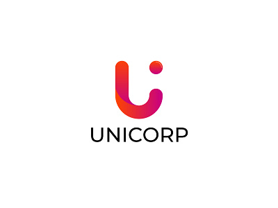 Unicorp Logo adobe brand branding design dribbble icon illustration logo typography vector