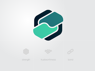 Dazz Logo blockchain blue cyan digital logo logo design trust trustworthy wallet