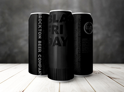 Brockton Beer Co. – Black Friday beer beer labels branding label packaging