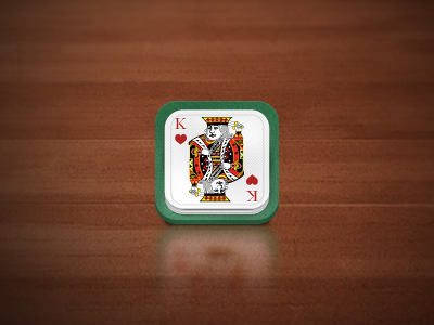 King game game icon king play card
