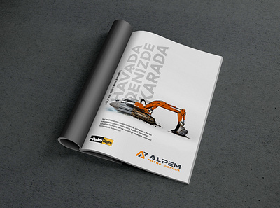 ALPEM - Magazine Advertisement advertising branding design graphic design illustration photo manipulation photoshop retouching vector
