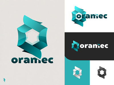 Oramec branding company corporate emblem icon identity logo mark