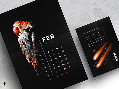 Singularity Concept admat brand branding calendar collection poster print typography