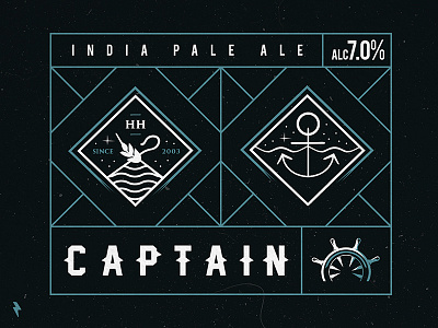 Captain Keg Sticker