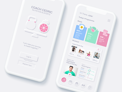 UX/UI Coaching App