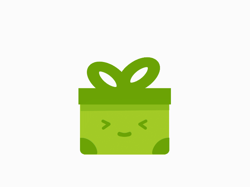 Surprise Box aftereffects animation gif gift shapes