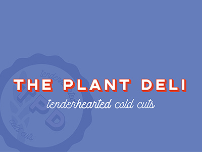 The Plant Deli Identity branding identity logo