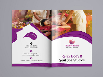 Beauty & Spa Bi-fold Brochure