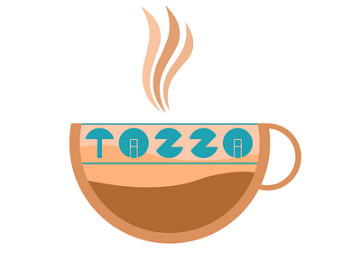 Tazza branding dailylogochallange dailylogochallenge design flat icon logo minimal