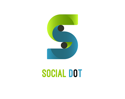Social.Dot Logo branding dailylogochallange dailylogodesign design flat golden ratio icon logo minimal typography vector