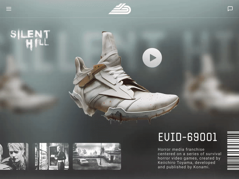 Stylized Sneakers Store