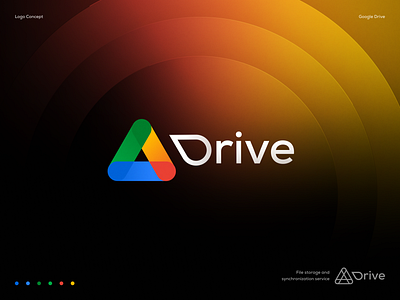 Google Drive Logo Concept