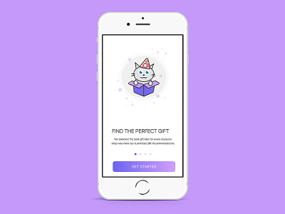 On boarding - GiftBox iOS app