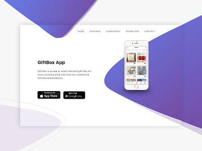 Landing Page - Daily Ui ＃003 app color illustration landing mobile page vector web xd