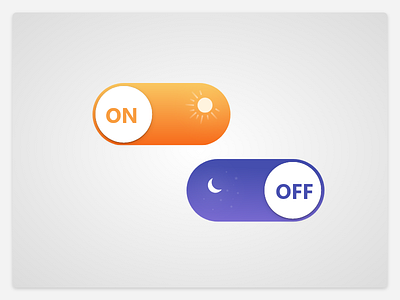 On/Off Switch - Daily UI #015 dailyui off on plane switch toggle