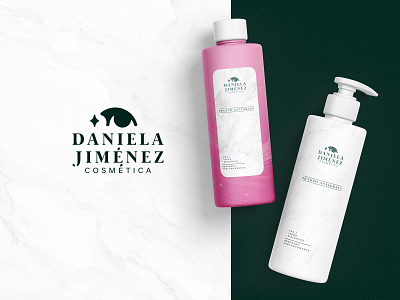 Daniela Jiménez // Logo Design brand branding cosmetics design devilsdan logo logotype packaging