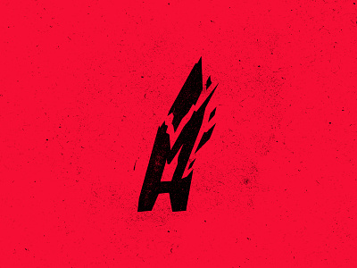 A - #36daysoftype 36daysoftype brand design devilsdan illustration letter lettering typo typography vector